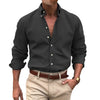 Herren button-up hemd - strapazierfähige langarm-arbeitskleidung für büro und freizeit