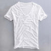 V-ausschnitt t-shirt - zeitloser casual-top für männer