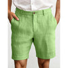 Männer leinen chino shorts – leichte sommerhosen für entspannte ausflüge