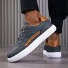 Männliche urbane skate sneaker für die freizeit – moderne alltags-low-top-trainer