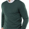 Männlicher v-ausschnitt strickpullover - leichte strickmode für den alltag