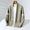 Männers strickjacke - elegantes und vielseitiges layering-teil