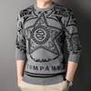 Männer pullover – stylischer strickjumper für lässigen look – elegantes rundhalsdesign