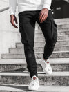 Herren cargo-hosen mit vielen taschen - funktionale jogger für lässige outings