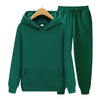 2-teiliger männer trainingsanzug - trendiger kapuzenpullover und jogginghose für lässige outfits