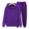 2-teiliger männer trainingsanzug - trendiger kapuzenpullover und jogginghose für lässige outfits