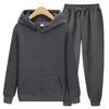 2-teiliger männer trainingsanzug - trendiger kapuzenpullover und jogginghose für lässige outfits
