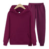 2-teiliger männer trainingsanzug - trendiger kapuzenpullover und jogginghose für lässige outfits