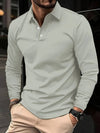 Männer langarm-polo-shirt – vielseitige und stylische alltagsmode