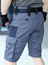 Männers cargo shorts - praktische utility mit vielen taschen für lässige abenteuer
