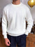 Männersribbel-strickpullover - leichte, legere abendmode mit vielseitigem design