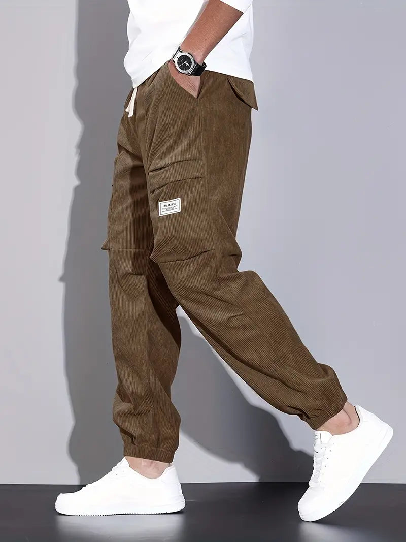 Cord-Cargo Jogger für Männer – Stylisch & Funktional
