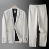2-teiliges blazer und hosen outfit - stilvolles herren ensemble