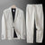 2-teiliges blazer und hosen outfit - stilvolles herren ensemble
