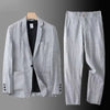 2-teiliges blazer und hosen outfit - stilvolles herren ensemble