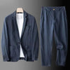 2-teiliges blazer und hosen outfit - stilvolles herren ensemble