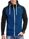 Männer zip-hoodie mit reissverschluss – modisches freizeitoberteil für entspannte tage