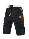 Männershorts aus leichtem material - elastischer bund mit praktischen seitentaschen für den alltag