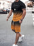 2-teiliger männer t-shirt und shorts-chic - atmungsaktive outdoor-bekleidung für lässige tage