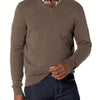 Männlicher v-ausschnitt strickpullover - leichte strickmode für den alltag