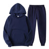 2-teilige herren jogginganzug - stylischer kapuzenpullover und hose für aktive männer
