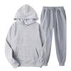 2-teilige herren jogginganzug - stylischer kapuzenpullover und hose für aktive männer
