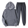 2-teilige herren jogginganzug - stylischer kapuzenpullover und hose für aktive männer