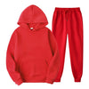 2-teilige herren jogginganzug - stylischer kapuzenpullover und hose für aktive männer