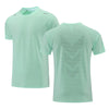 Männer performance t-shirt aus atmungsaktiven material – optimal für fitness, laufen und training