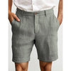 Männer leinen chino shorts – leichte sommerhosen für entspannte ausflüge