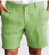 Leinen shorts - vielseitige männer strandmode für warme tage