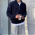 Halbzipp strickpullover - trendige lässige herren strickmode