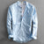 Männer leinenshirt leicht und luftig fürs büro – stylisches langarm-button-up für lässige und smart-lässige looks
