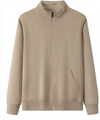 Herren zip-up sweatshirt - vielseitige freizeitjacke