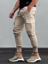 All-wetter tech cargo jogger - vielseitige männer sporthosen