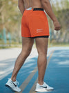 Männers 2-in-1 laufshorts mit handy-tasche - leichte, schnell trocknende sportshorts für einen aktiven lebensstil