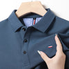 Zeitloses polo-shirt - männer polo mit knopfdetail