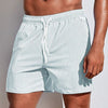 Männers boardshorts mit streifen – strapazierfähige strandmode im klassischen design