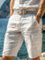 Männer leinen cargo shorts - stylisch und praktisch für den sommer
