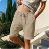 Männer leinen shorts - leichte, lässige hosen für strand und ferien