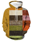 Männers hoodie im patchwork-design - stylische winterkleidung für jeden tag