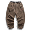 Männers fleece-jogginghosen - gemütliche freizeitpants
