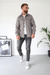 Herren freizeithemd-jacke leicht und vielseitig – für lässige und semi-formelle anlässe