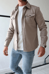 Herren freizeithemd-jacke leicht und vielseitig – für lässige und semi-formelle anlässe