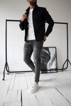 Herren freizeithemd-jacke leicht und vielseitig – für lässige und semi-formelle anlässe