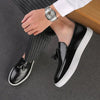 Männer mokassins - elegante freizeitschlüpfschuhe mit quasten für den alltag - leichtes design für den smart-casual look