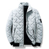 Männers freizeitjacke mit fütterung – der optimale begleiter für herbst und winter – stilvolle, leichte jacke mit reißverschlusstaschen