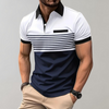 Elegantes polo-shirt - trendiges männer-sommeroberteil