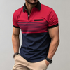 Elegantes polo-shirt - trendiges männer-sommeroberteil