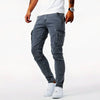 Slim fit cargo-hosen - moderne freizeit-hosen für männer